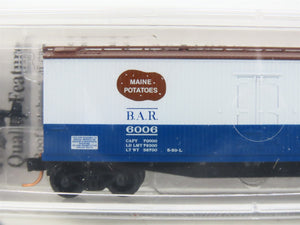 N Scale Micro-Trains MTL 49550 BAR Bangor & Aroostook 40' Reefer 6006 RTR
