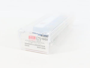 N Scale Micro-Trains MTL 49550 BAR Bangor & Aroostook 40' Reefer 6006 RTR