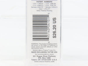 N Scale Micro-Trains MTL 49550 BAR Bangor & Aroostook 40' Reefer 6006 RTR