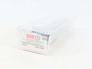 N Scale Micro-Trains MTL 49550 BAR Bangor & Aroostook 40' Reefer 6006 RTR