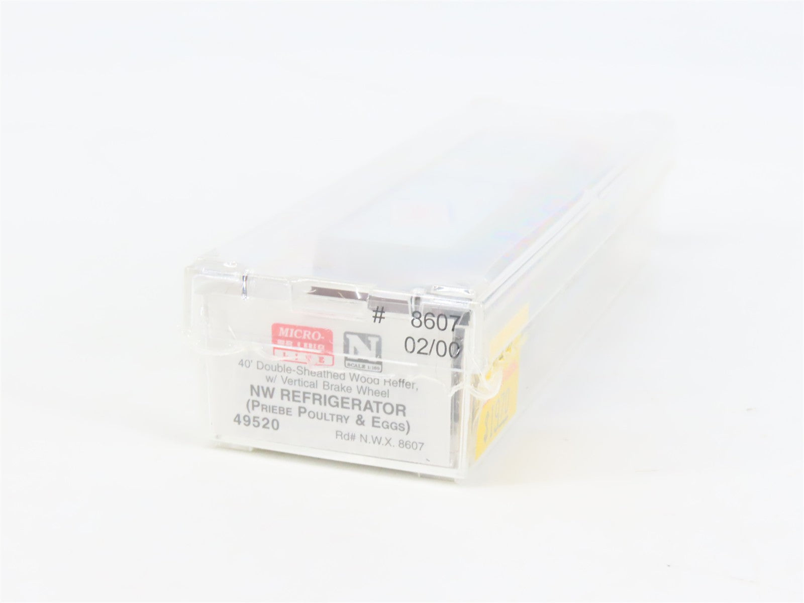 N Scale Micro-Trains MTL 49520 North Western Refrigerator Line 40' Reefer RTR