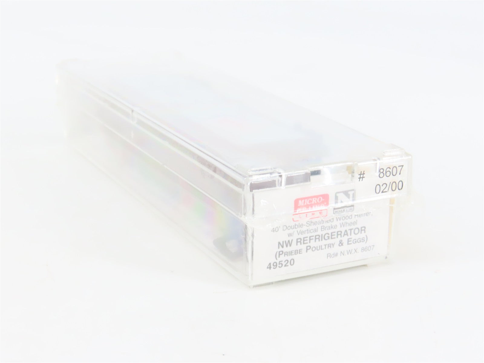 N Scale Micro-Trains MTL 49520 North Western Refrigerator Line 40' Reefer RTR