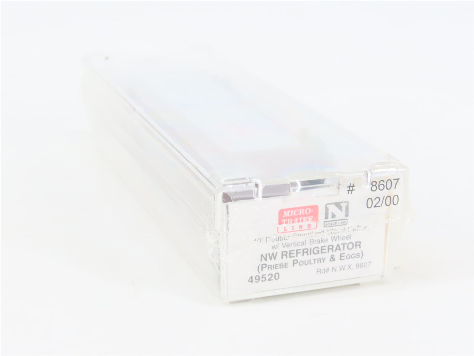 N Scale Micro-Trains MTL 49520 North Western Refrigerator Line 40' Reefer RTR