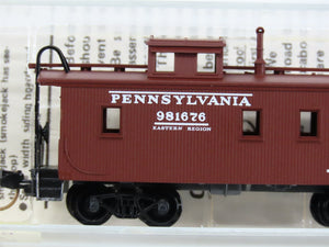 N Scale Micro-Trains MTL 50020 PRR Pennsylvania 34' Wood Sheathed Caboose RTR