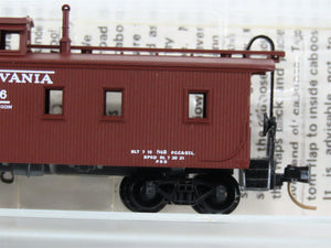 N Scale Micro-Trains MTL 50020 PRR Pennsylvania 34' Wood Sheathed Caboose RTR
