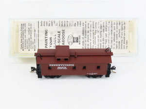 N Scale Micro-Trains MTL 50020 PRR Pennsylvania 34' Wood Sheathed Caboose RTR