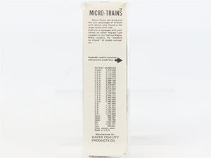 N Scale Micro-Trains MTL 50020 PRR Pennsylvania 34' Wood Sheathed Caboose RTR