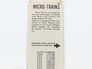 N Scale Micro-Trains MTL 50020 PRR Pennsylvania 34' Wood Sheathed Caboose RTR