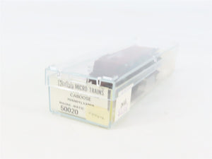 N Scale Micro-Trains MTL 50020 PRR Pennsylvania 34' Wood Sheathed Caboose RTR