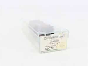 N Scale Micro-Trains MTL 50020 PRR Pennsylvania 34' Wood Sheathed Caboose RTR