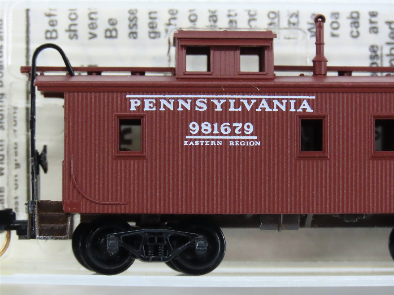 N Scale Micro-Trains MTL 50020 PRR Pennsylvania Wood Sheathed Caboose 981679 RTR