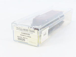 N Scale Micro-Trains MTL 50020 PRR Pennsylvania Wood Sheathed Caboose 981679 RTR
