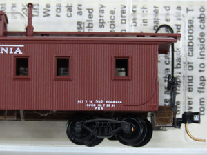 N Scale Micro-Trains MTL 50020 PRR Pennsylvania 34' Wood Sheathed Caboose RTR