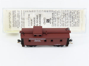 N Scale Micro-Trains MTL 50020 PRR Pennsylvania 34' Wood Sheathed Caboose RTR