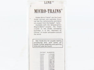 N Scale Micro-Trains MTL 50010 UP Union Pacific Wood-Sheathed Caboose 3527 RTR