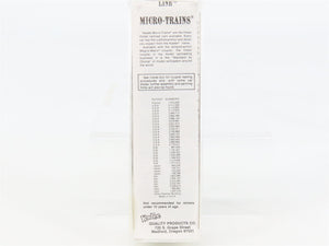 N Scale Micro-Trains MTL 50010 UP Union Pacific 34' Wood-Sheathed Caboose RTR