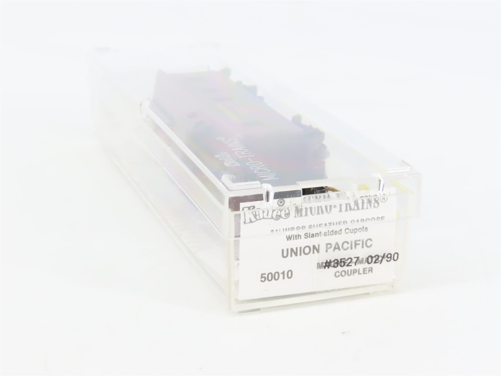 N Scale Micro-Trains MTL 50010 UP Union Pacific 34' Wood-Sheathed Caboose RTR