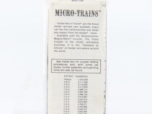 N Scale Micro-Trains MTL 50010 UP Union Pacific 34' Wood-Sheathed Caboose RTR
