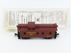 N Scale Micro-Trains MTL 50010 UP Union Pacific 34' Wood-Sheathed Caboose RTR