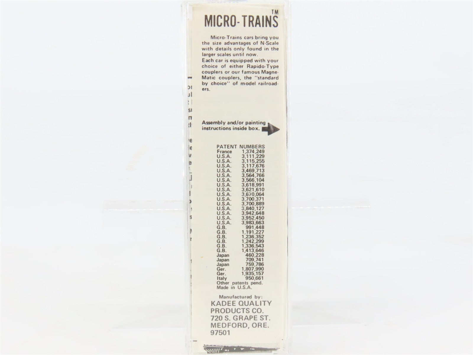N Scale Micro-Trains MTL 50010 UP Union Pacific 34' Wood Sheathed Caboose RTR