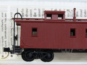 N Scale Micro-Trains MTL 50000 Unlettered 34' Wood-Sheathed Caboose RTR
