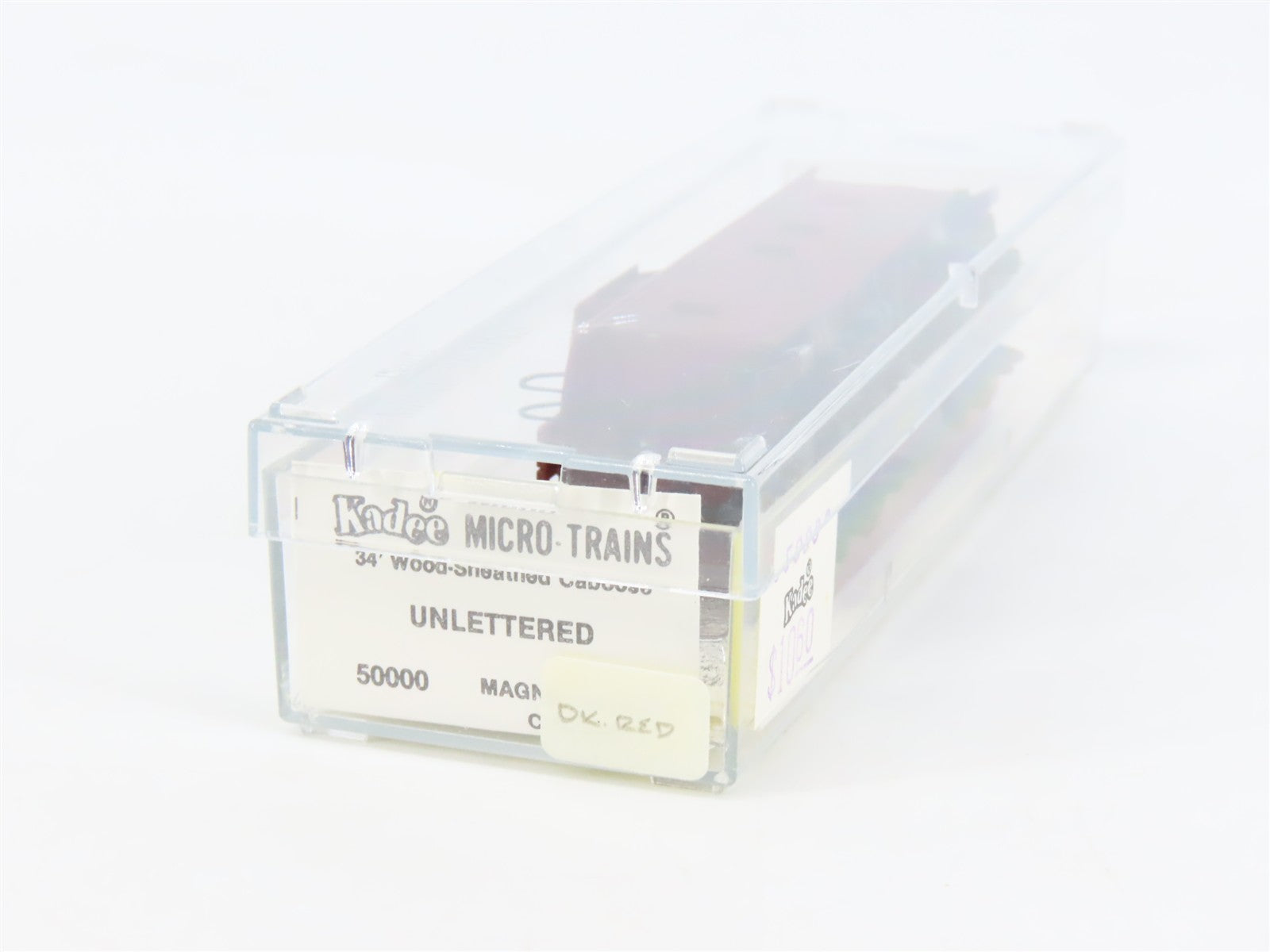 N Scale Micro-Trains MTL 50000 Unlettered 34' Wood-Sheathed Caboose RTR