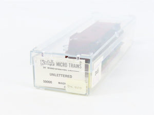 N Scale Micro-Trains MTL 50000 Unlettered 34' Wood-Sheathed Caboose RTR