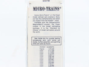N Scale Micro-Trains MTL 50040 ATSF Santa Fe 34' Wood-Sheathed Caboose 1205 RTR