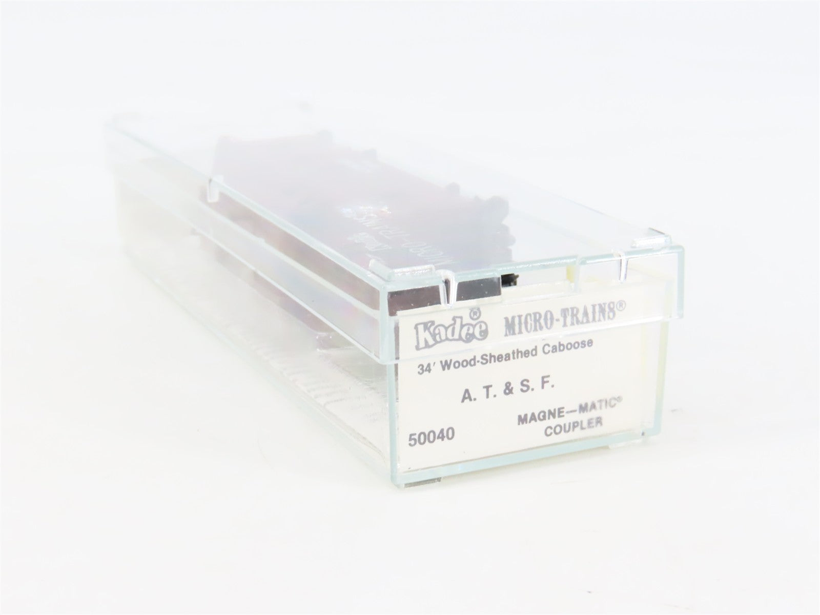 N Scale Micro-Trains MTL 50040 ATSF Santa Fe 34' Wood-Sheathed Caboose 1205 RTR
