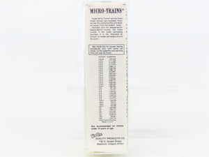 N Scale Micro-Trains MTL 50040 ATSF Santa Fe 34' Wood-Sheathed Caboose 1205 RTR