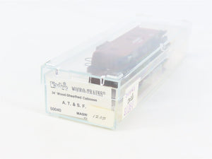 N Scale Micro-Trains MTL 50040 ATSF Santa Fe 34' Wood-Sheathed Caboose 1205 RTR