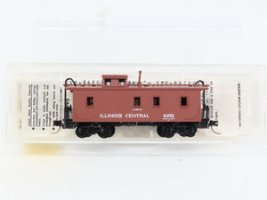 N Scale Micro-Trains MTL 50030 IC Illinois Central 34' Wood-Sheathed Caboose RTR