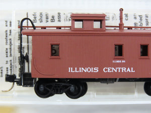 N Scale Micro-Trains MTL 50030 IC Illinois Central 34' Wood-Sheathed Caboose RTR