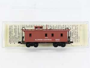 N Scale Micro-Trains MTL 50030 IC Illinois Central 34' Wood-Sheathed Caboose RTR