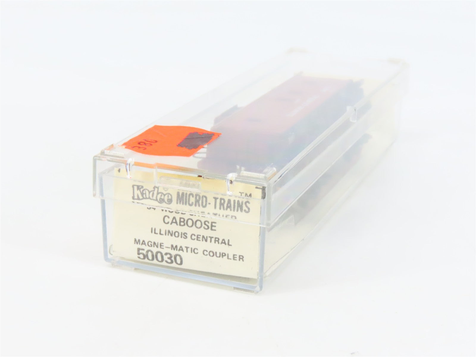 N Scale Micro-Trains MTL 50030 IC Illinois Central 34' Wood-Sheathed Caboose RTR
