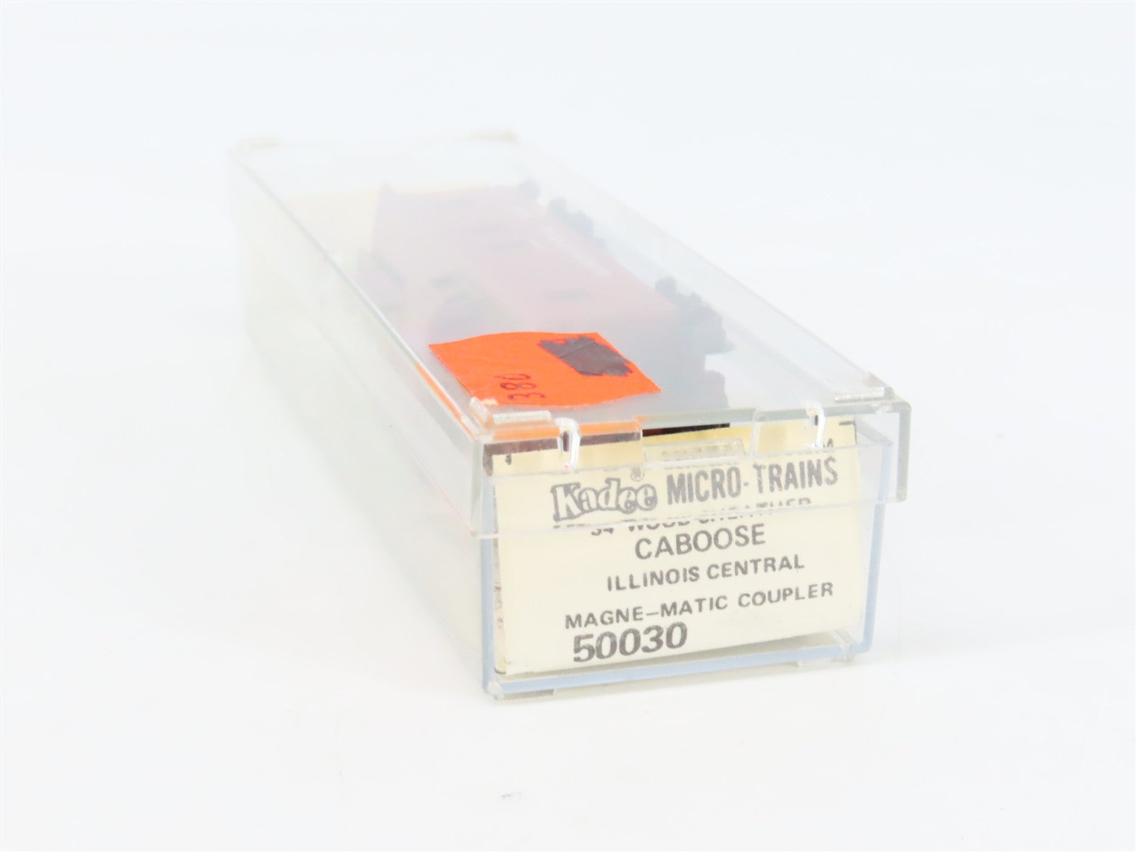 N Scale Micro-Trains MTL 50030 IC Illinois Central 34' Wood-Sheathed Caboose RTR