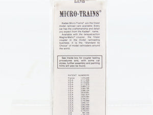 N Scale Micro-Trains MTL 50020 PRR Pennsylvania 34' Wood-Sheathed Caboose RTR