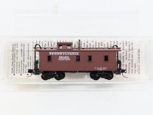 N Scale Micro-Trains MTL 50020 PRR Pennsylvania 34' Wood-Sheathed Caboose RTR