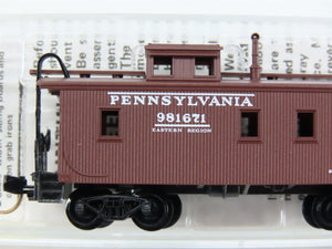 N Scale Micro-Trains MTL 50020 PRR Pennsylvania 34' Wood-Sheathed Caboose RTR