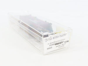 N Scale Micro-Trains MTL 50020 PRR Pennsylvania 34' Wood-Sheathed Caboose RTR