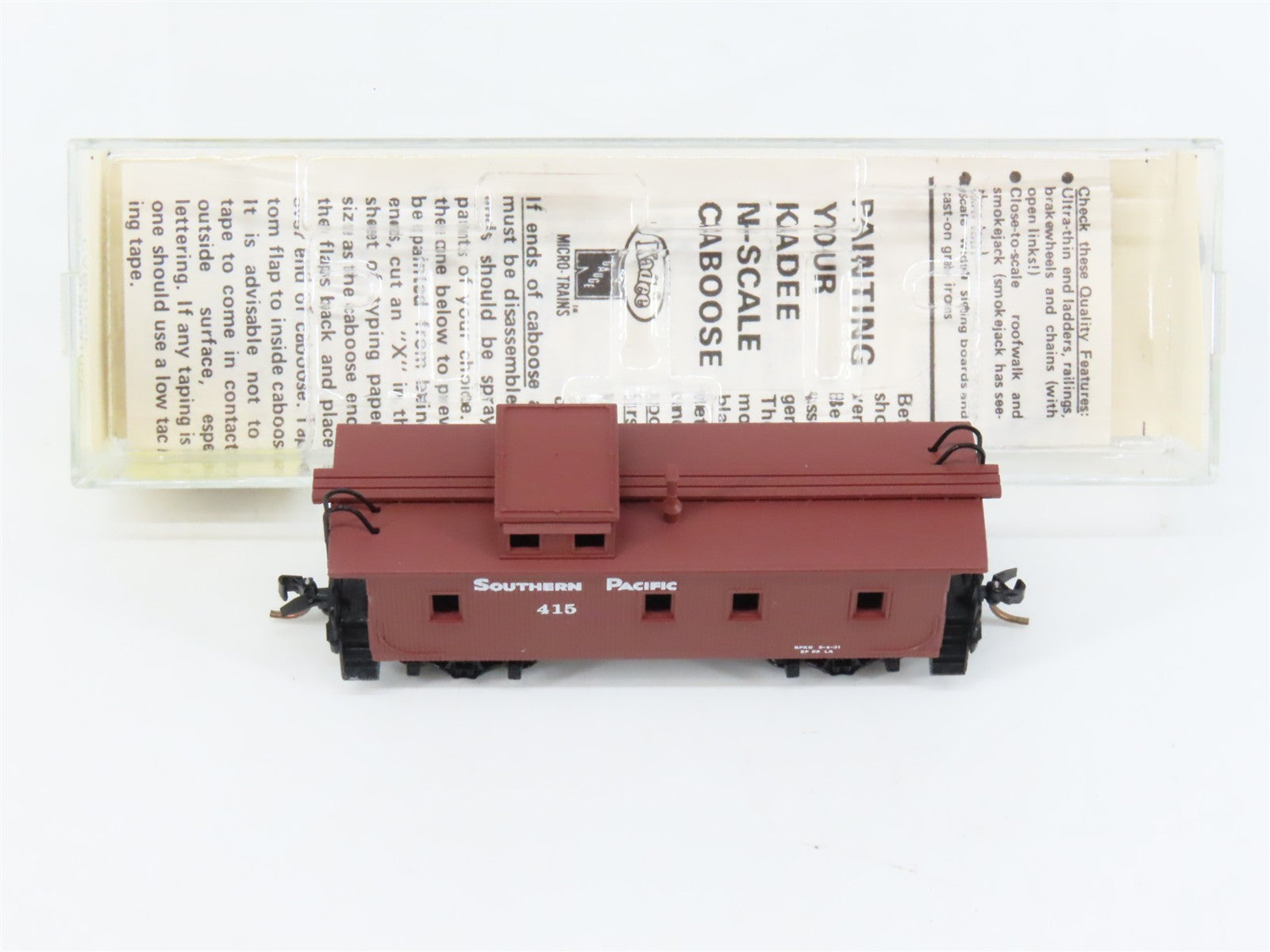 N Scale Micro-Trains MTL 50070 SP Southern Pacific 34' Wood-Sheathed Caboose RTR
