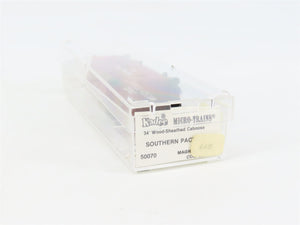 N Scale Micro-Trains MTL 50070 SP Southern Pacific 34' Wood-Sheathed Caboose RTR
