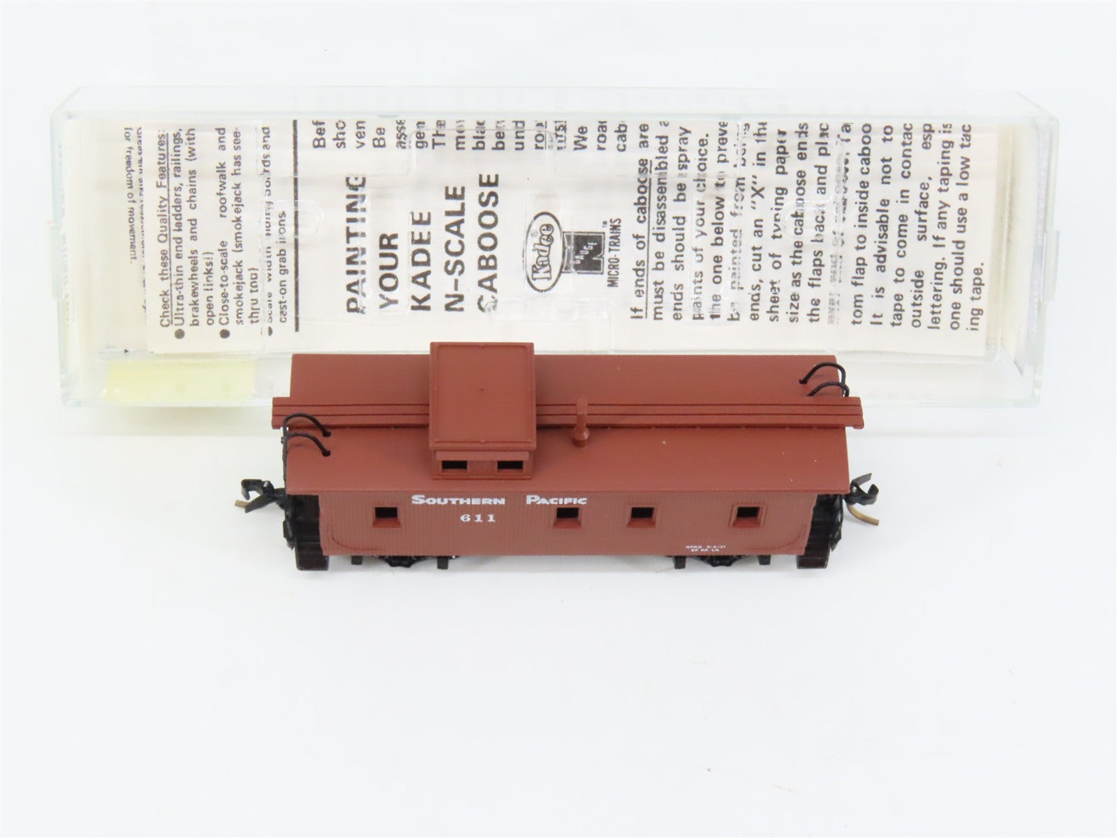 N Scale Micro-Trains MTL 50070 SP Southern Pacific 34' Wood-Sheathed Caboose RTR