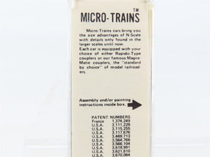N Scale Micro-Trains MTL 50060 New York Central 34' Wood Sheathed Caboose RTR
