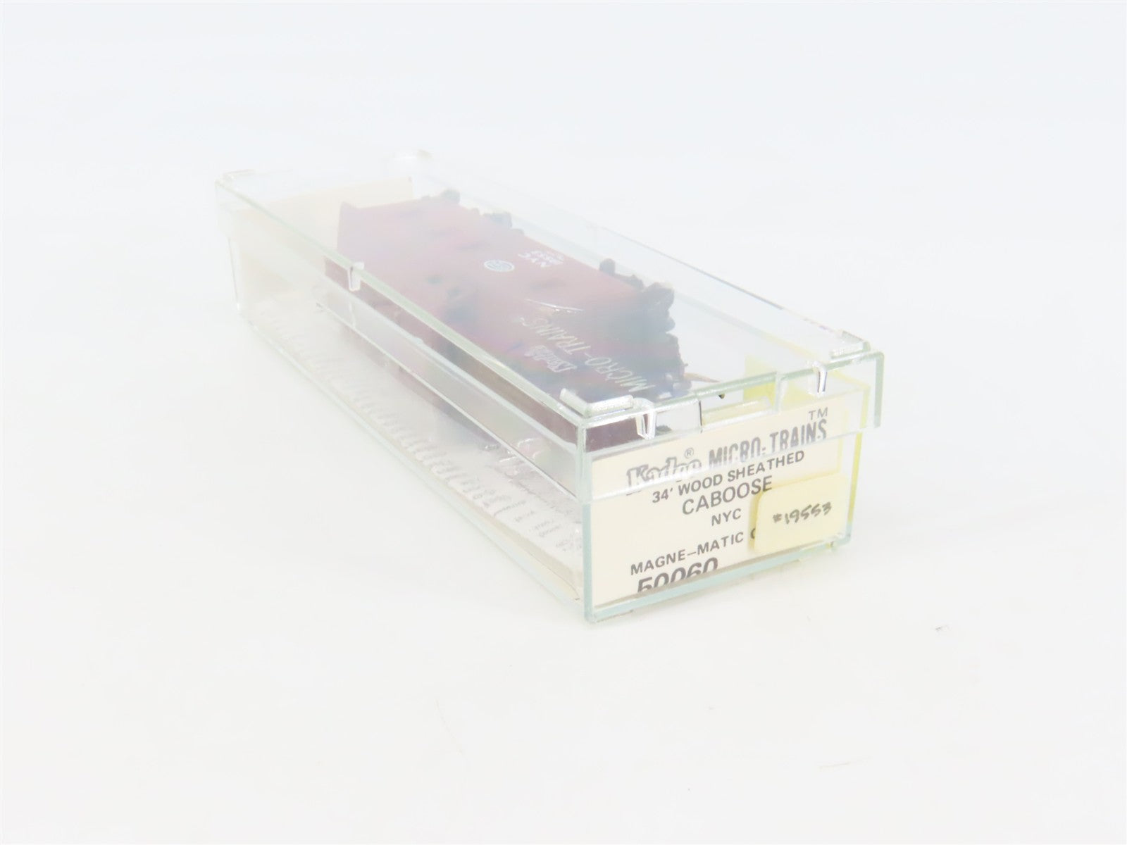 N Scale Micro-Trains MTL 50060 New York Central 34' Wood Sheathed Caboose RTR