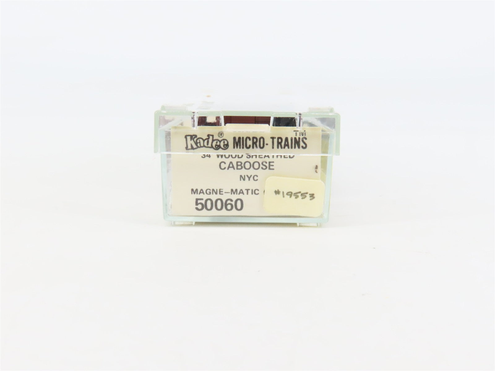 N Scale Micro-Trains MTL 50060 New York Central 34' Wood Sheathed Caboose RTR
