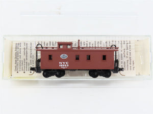 N Scale Micro-Trains MTL 50060 New York Central 34' Wood Sheathed Caboose RTR