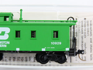 N Scale Micro-Trains MTL 50050 Burlington Northern 34' Wood-Sheathed Caboose RTR