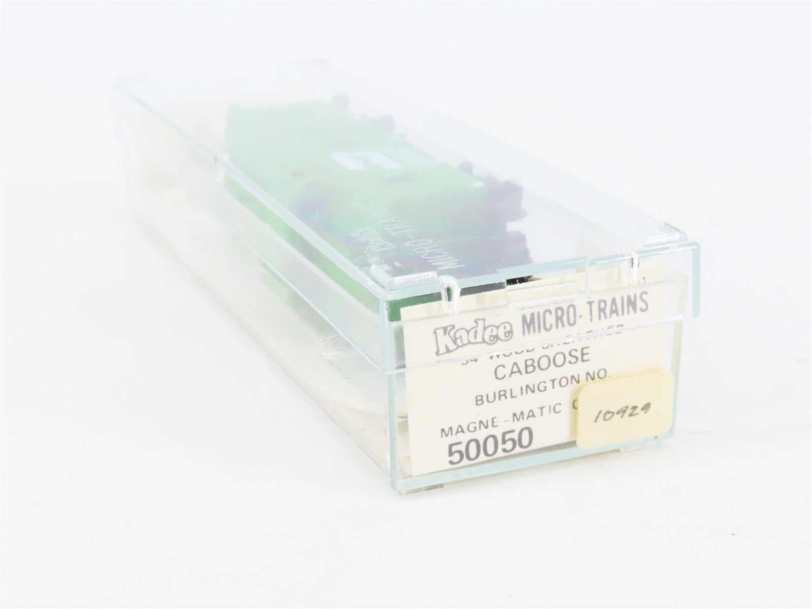 N Scale Micro-Trains MTL 50050 Burlington Northern 34' Wood-Sheathed Caboose RTR