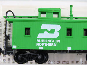 N Scale Micro-Trains MTL 50050 Burlington Northern 34' Wood-Sheathed Caboose RTR